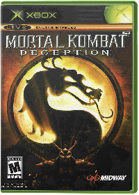 Mortal Kombat Deception PAL Xbox PAL box art